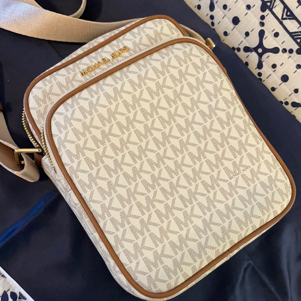 Michael Kors Vanilla Crossbody Bag
